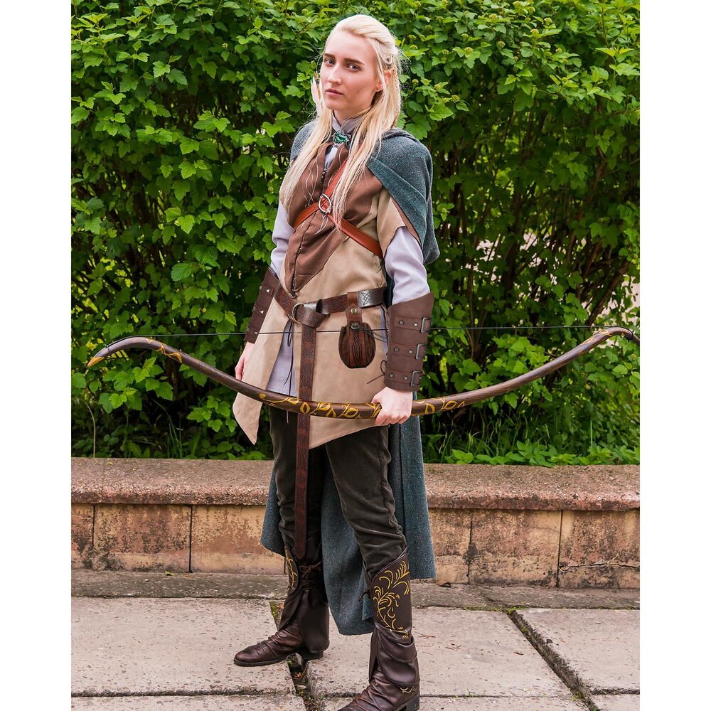 3734 2 Pcs Medieval Viking Belt Renaissance Pouch Medieval View 4